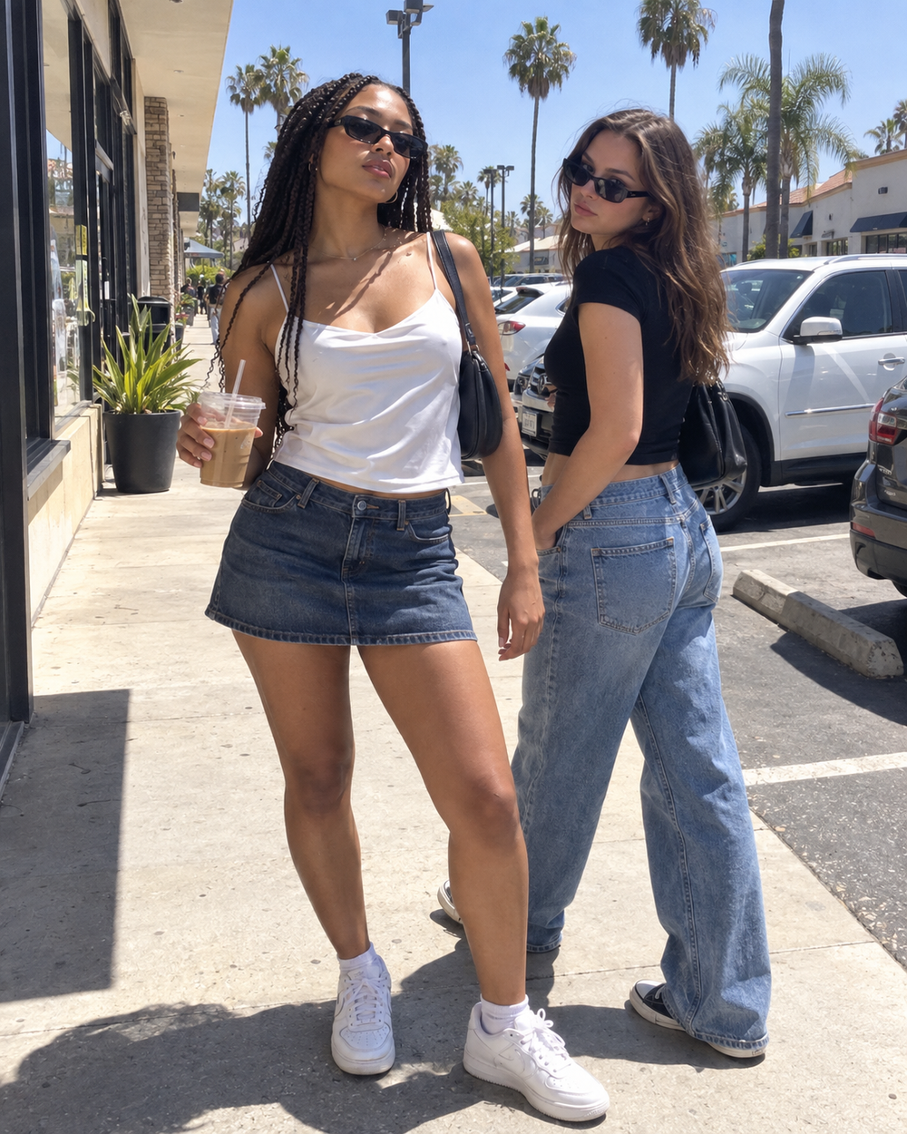 Reese Denim Mini Skirt