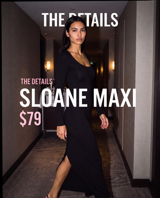 Sloane campaign in ClosetFits pink and white