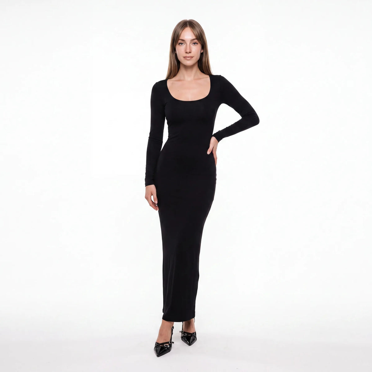 Sloane Scoop Neck Maxi Dress — Sloane Scoop Neck Maxi Dress
